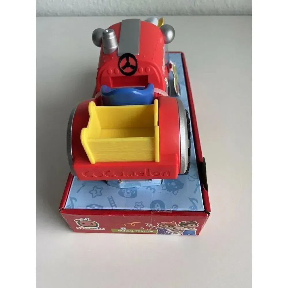 Cocomelon Musical Tractor w/ Sounds Old McDonald Had A Farm‎ Song Toy Figure New